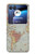 S3418 Vintage World Map Case Cover Custodia per Motorola Razr 40 Ultra
