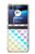 S3499 Colorful Heart Pattern Case Cover Custodia per Motorola Razr 40 Ultra