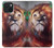 S0691 Leo Paint Case Cover Custodia per iPhone 15