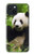 S1073 Panda Enjoy Eating Case Cover Custodia per iPhone 15