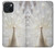 S1980 White Peacock Case Cover Custodia per iPhone 15