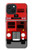 S2058 England British Double Decker Bus Case Cover Custodia per iPhone 15 S2058 England British Double Decker Bus Case Cover Custodia per iPhone 15