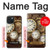 S3172 Gold Clock Live Case Cover Custodia per iPhone 15