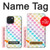 S3499 Colorful Heart Pattern Case Cover Custodia per iPhone 15