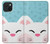 S3542 Cute Cat Cartoon Case Cover Custodia per iPhone 15