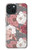 S3716 Rose Floral Pattern Case Cover Custodia per iPhone 15