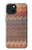 S3752 Zigzag Fabric Pattern Graphic Printed Case Cover Custodia per iPhone 15