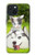 S3795 Kitten Cat Playful Siberian Husky Dog Paint Case Cover Custodia per iPhone 15