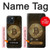 S3798 Cryptocurrency Bitcoin Case Cover Custodia per iPhone 15
