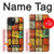 S3861 Colorful Container Block Case Cover Custodia per iPhone 15