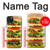 S0790 Hamburger Case Cover Custodia per iPhone 15 Plus