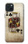S2528 Poker King Card Case Cover Custodia per iPhone 15 Plus