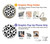 S2728 Dalmatians Texture Case Cover Custodia per iPhone 15 Plus