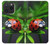 S0263 Ladybug Case Cover Custodia per iPhone 15 Pro