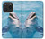 S1291 Dolphin Case Cover Custodia per iPhone 15 Pro