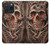 S1675 Skull Blood Tattoo Case Cover Custodia per iPhone 15 Pro