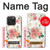 S1859 Rose Pattern Case Cover Custodia per iPhone 15 Pro