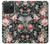 S2727 Vintage Rose Pattern Case Cover Custodia per iPhone 15 Pro