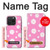 S3500 Pink Floral Pattern Case Cover Custodia per iPhone 15 Pro
