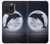 S3510 Dolphin Moon Night Case Cover Custodia per iPhone 15 Pro