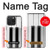 S3524 Piano Keyboard Case Cover Custodia per iPhone 15 Pro