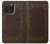 S3553 Vintage Book Cover Case Cover Custodia per iPhone 15 Pro