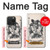 S3818 Vintage Playing Card Case Cover Custodia per iPhone 15 Pro