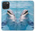 S1291 Dolphin Case Cover Custodia per iPhone 15 Pro Max