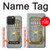 S1484 Buddha Footprint Case Cover Custodia per iPhone 15 Pro Max