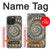 S1788 Ammonite Fossil Case Cover Custodia per iPhone 15 Pro Max