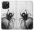 S2386 Black Widow Spider Case Cover Custodia per iPhone 15 Pro Max