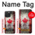 S2490 Canada Maple Leaf Flag Texture Case Cover Custodia per iPhone 15 Pro Max