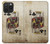 S2528 Poker King Card Case Cover Custodia per iPhone 15 Pro Max