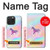 S3203 Rainbow Unicorn Case Cover Custodia per iPhone 15 Pro Max