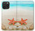 S3212 Sea Shells Starfish Beach Case Cover Custodia per iPhone 15 Pro Max