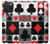 S3463 Poker Card Suit Case Cover Custodia per iPhone 15 Pro Max