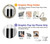 S3524 Piano Keyboard Case Cover Custodia per iPhone 15 Pro Max