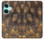 S3691 Gold Peacock Feather Case Cover Custodia per OnePlus Nord CE3