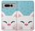 S3542 Cute Cat Cartoon Case Cover Custodia per Google Pixel Fold