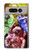 S3914 Colorful Nebula Astronaut Suit Galaxy Case Cover Custodia per Google Pixel Fold