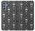 S2371 Skull Vintage Monochrome Pattern Case Cover Custodia per Samsung Galaxy M34 5G