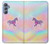 S3203 Rainbow Unicorn Case Cover Custodia per Samsung Galaxy M34 5G