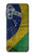 S3297 Brazil Flag Vintage Football Graphic Case Cover Custodia per Samsung Galaxy M34 5G