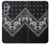 S3363 Bandana Black Pattern Case Cover Custodia per Samsung Galaxy M34 5G