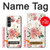 S1859 Rose Pattern Case Cover Custodia per Samsung Galaxy S23 FE S1859 Rose Pattern Case Cover Custodia per Samsung Galaxy S23 FE