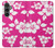 S2246 Hawaiian Hibiscus Pink Pattern Case Cover Custodia per Samsung Galaxy S23 FE