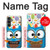 S2521 Cute Nerd Owl Cartoon Case Cover Custodia per Samsung Galaxy S23 FE