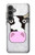 S3257 Cow Cartoon Case Cover Custodia per Samsung Galaxy S23 FE