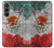 S3314 Mexico Flag Vinatage Football Graphic Case Cover Custodia per Samsung Galaxy S23 FE