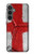 S3316 England Flag Vintage Football Graphic Case Cover Custodia per Samsung Galaxy S23 FE